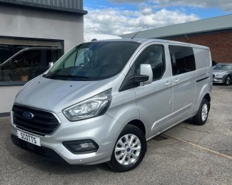 Ford Transit Custom 2.0 EcoBlue 130ps CrewVan Limited LWB Van