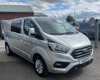Ford Transit Custom 2.0 EcoBlue 130ps CrewVan Limited LWB Van