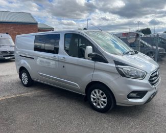 Ford Transit Custom 2.0 EcoBlue 130ps CrewVan Limited LWB Van