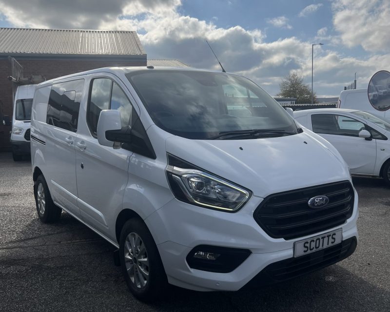 FORD TRANSIT CUSTOM 2.0 EcoBlue 130ps D/Cab SWB Limited Van