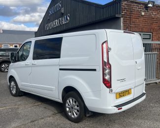 FORD TRANSIT CUSTOM 2.0 EcoBlue 130ps D/Cab SWB Limited Van