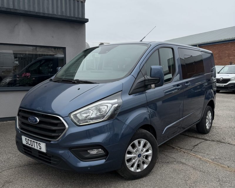 Ford Transit Custom 2.0 EcoBlue CrewVan Limited SWB